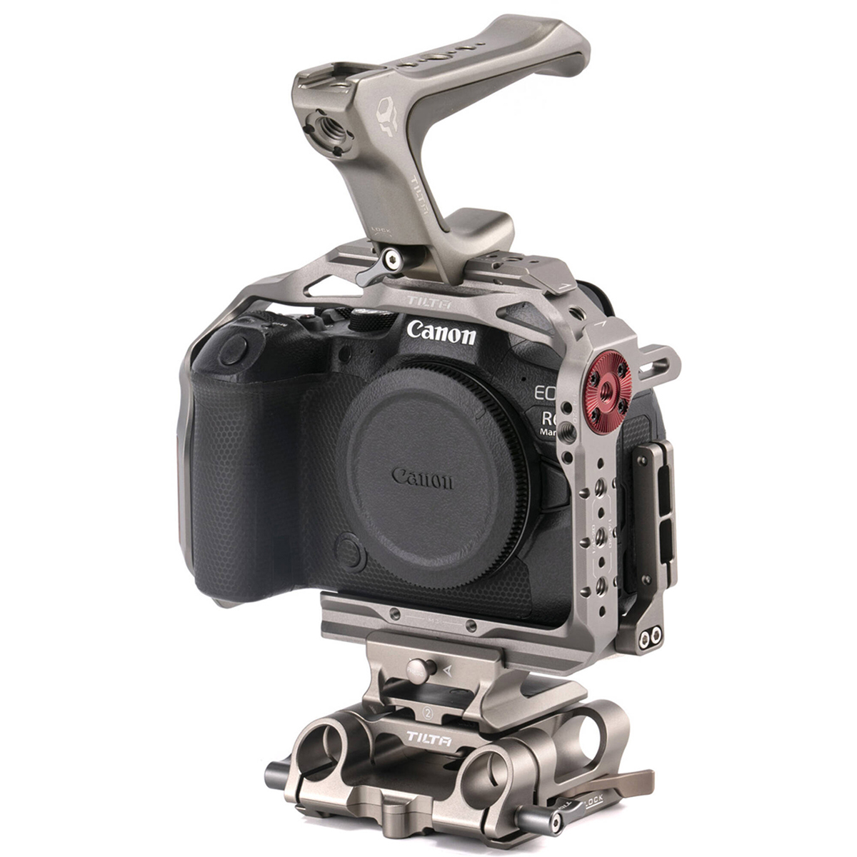

Tilta Full Camera Cage Basic Kit for Canon R6 Mark II Titanium Gray